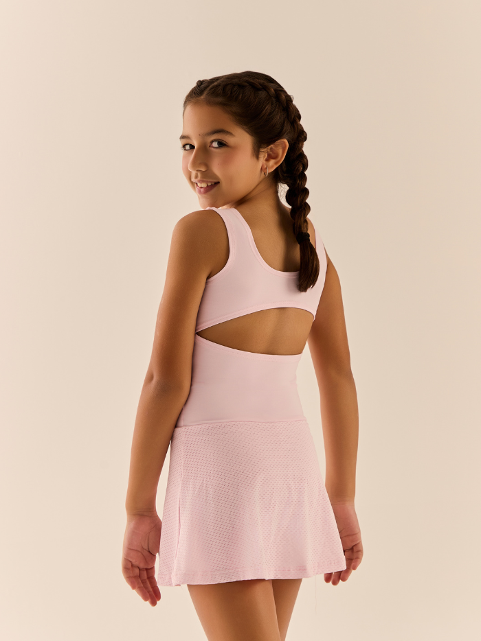 Alternative view of VESTIDO LARA INFANTIL LIGHT PINK
