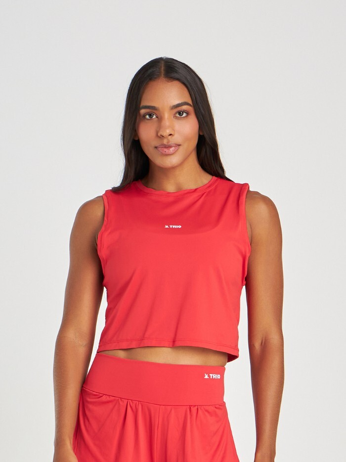 CROPPED NINA VERMELHA