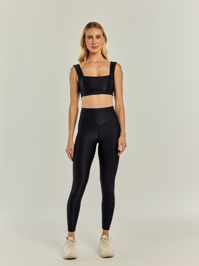 LEGGING ISABELA PRETA CANELADA - Imagem 4